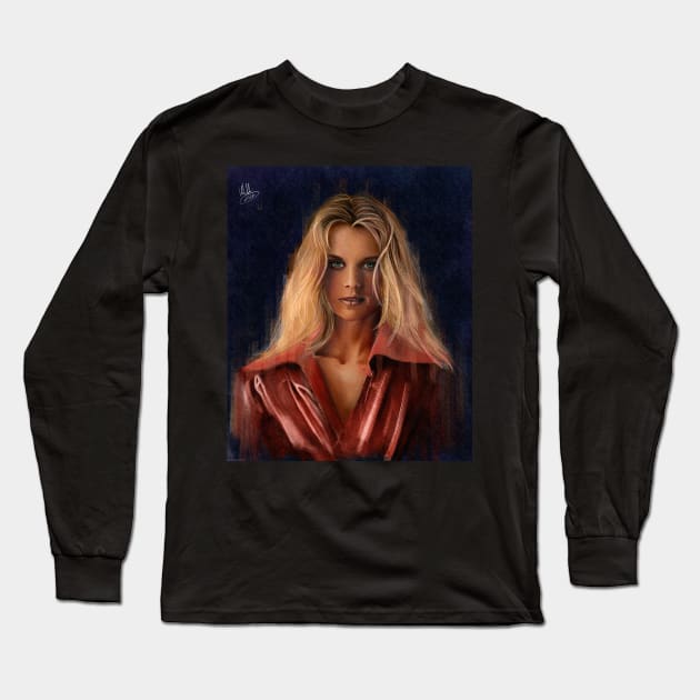 Nastassja Kinski Long Sleeve T-Shirt by micheleamadesi